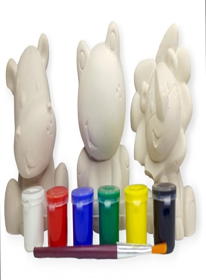 Toyfinity Whimsical Paint Buddy 3 Animals Coloring Toys for Kids Unleash Creativity with Playful DIY kit for Kids (Pack of 3) - Image 2